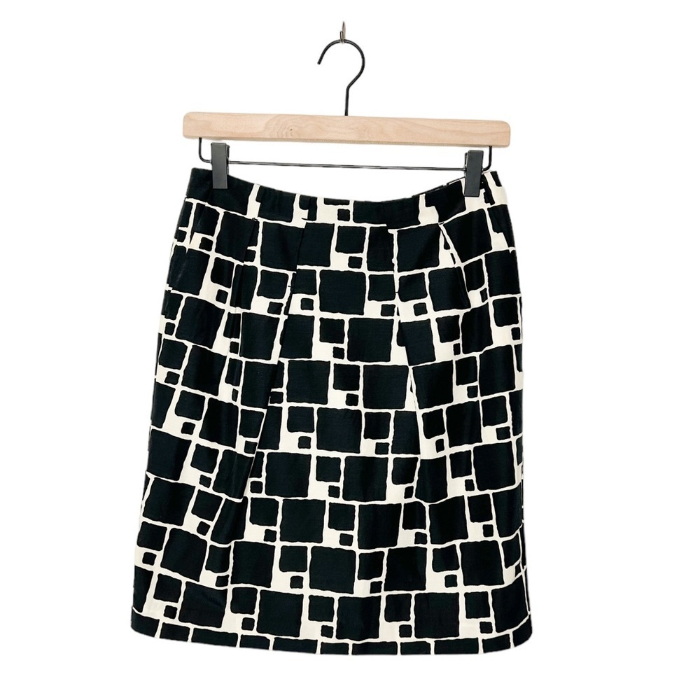 Banana Republic Contemporary Business Casual Career Silk Blend Pencil‎ Skirt 4P
